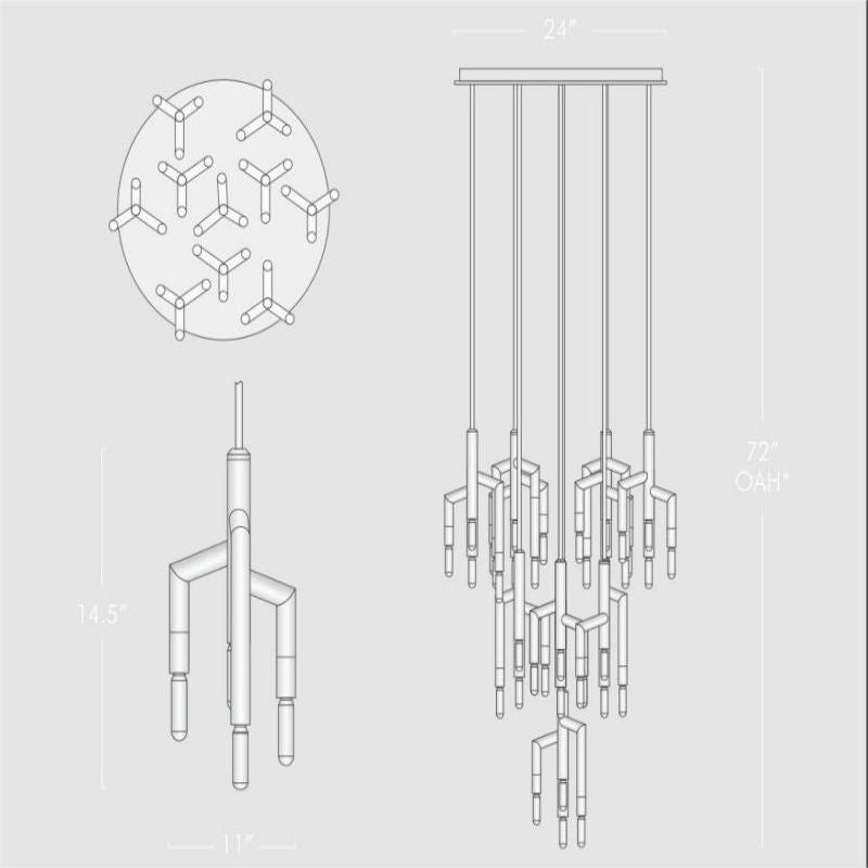 Jarvis 10 Lights Cirular Chandelier