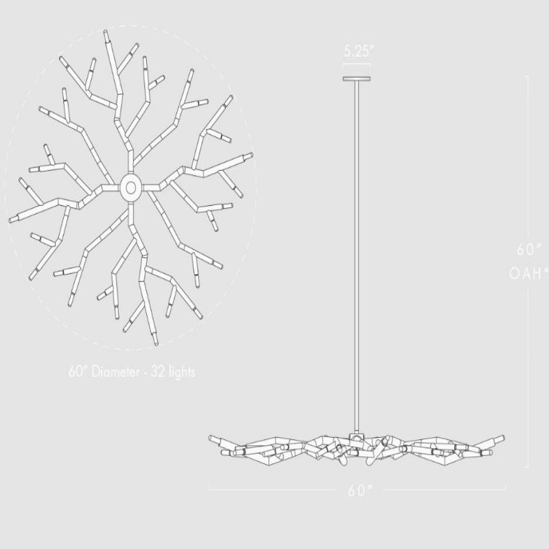 Jarvis Circular Chandelir-Meet Lighting