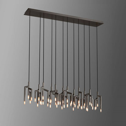 Jarvis LinearI Chandeler-Meet Lighting