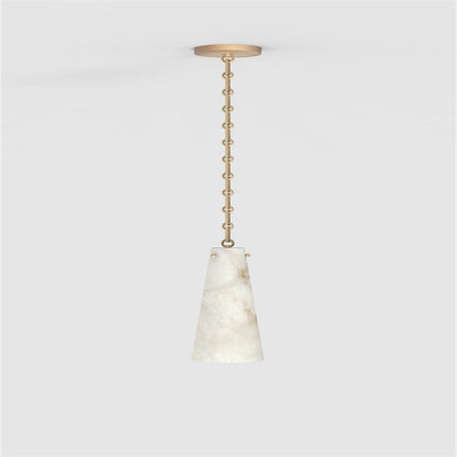 Contemporary Unique Alabaster Pendant Light