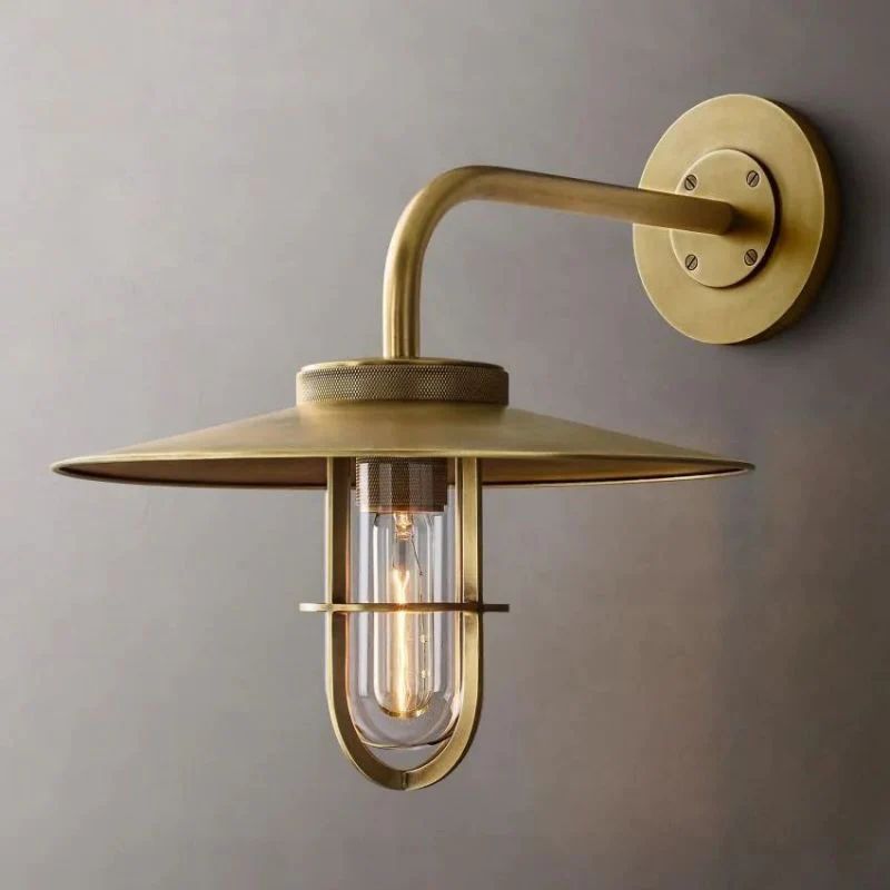 Jazz Barn Outdoor Wall Sconce-Meet Lighting