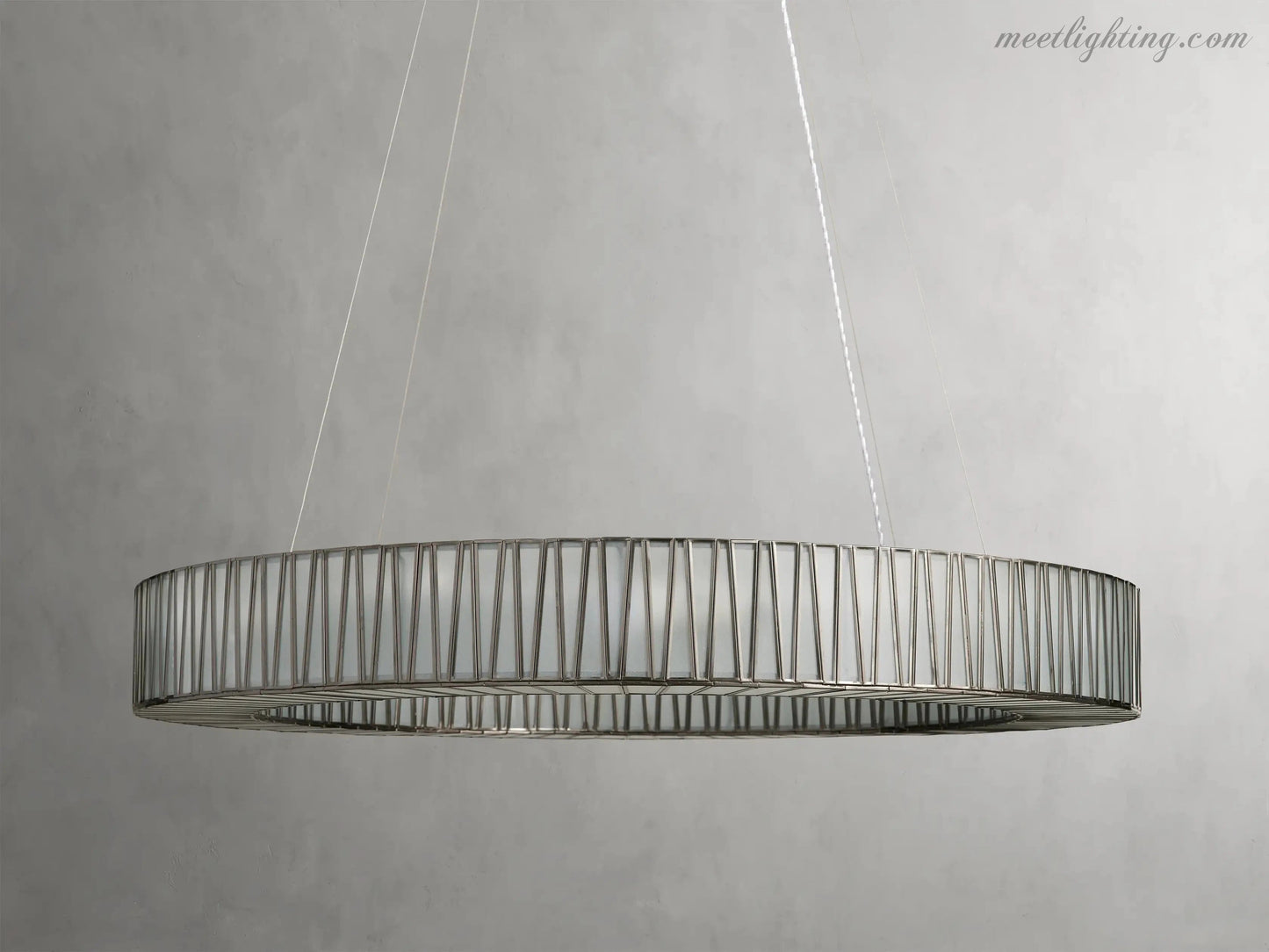 Jeunet Round Chandelier-Meet Lighting