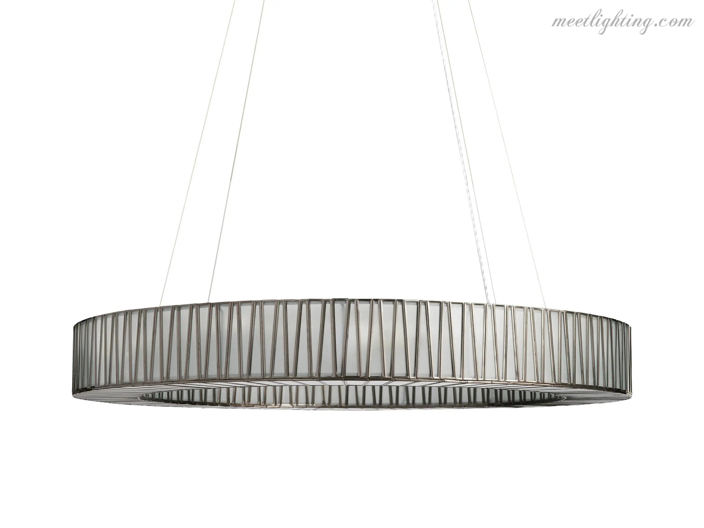 Jeunet Round Chandelier-Meet Lighting