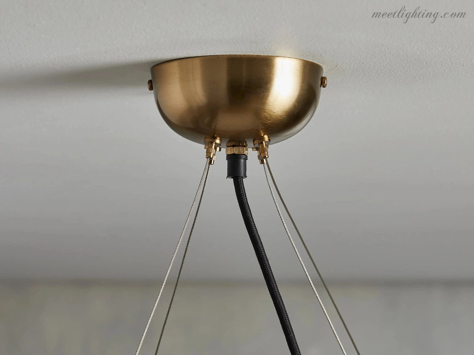 Jeunet Round Chandelier-Meet Lighting