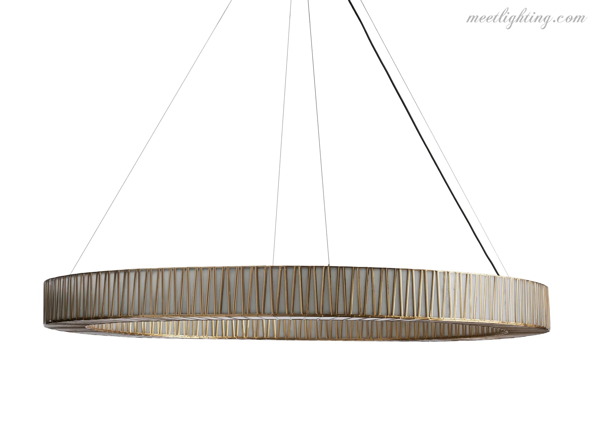 Jeunet Round Chandelier-Meet Lighting