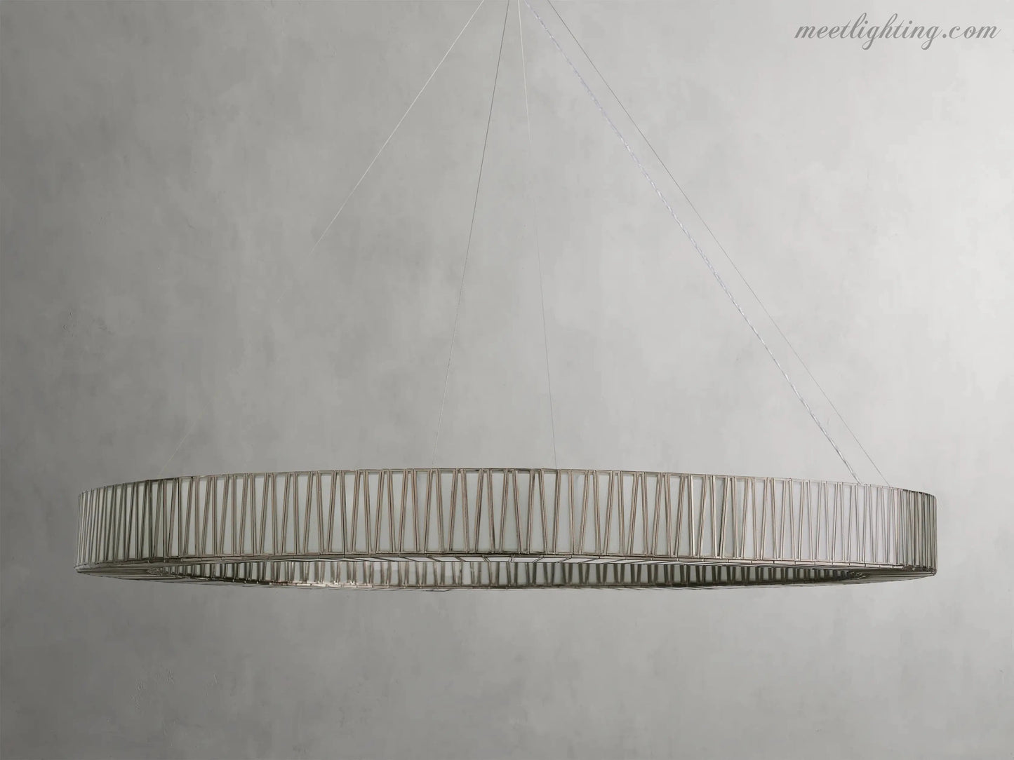 Jeunet Round Chandelier-Meet Lighting