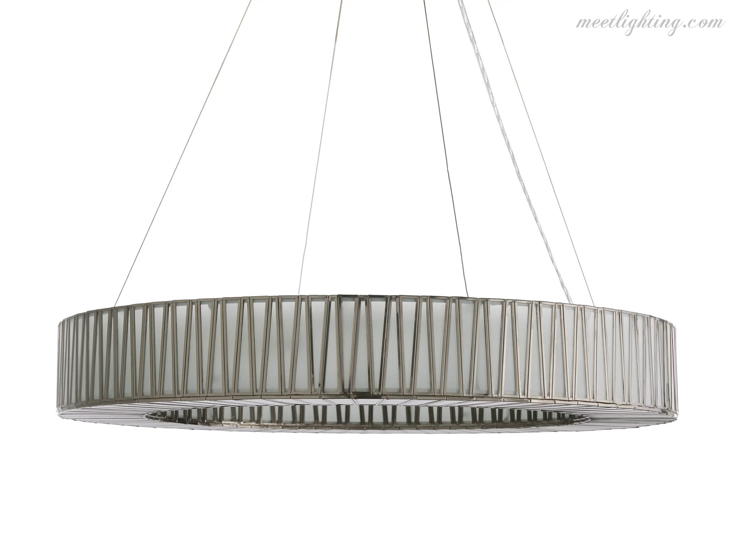 Jeunet Round Chandelier-Meet Lighting