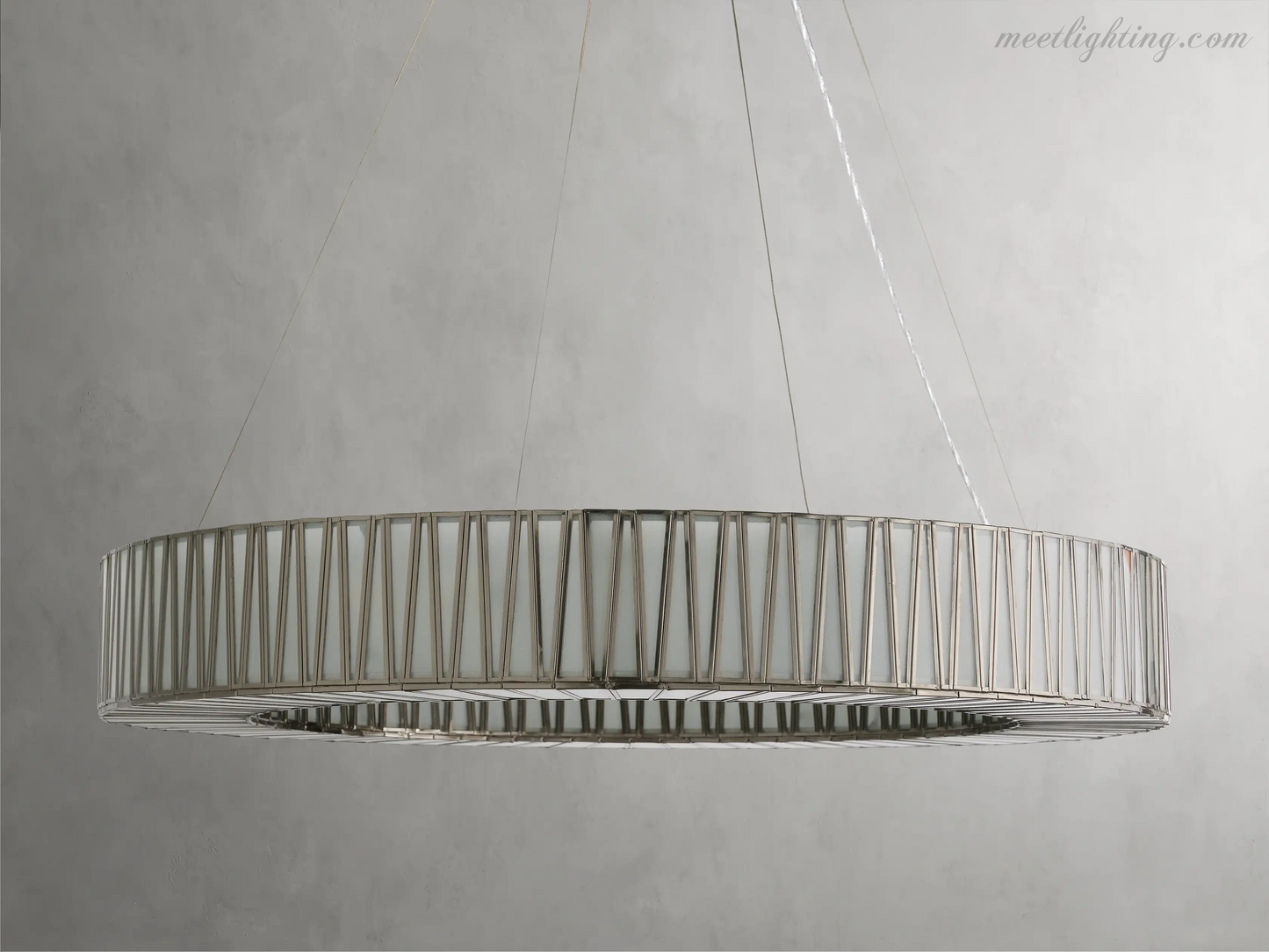 Jeunet Round Chandelier-Meet Lighting