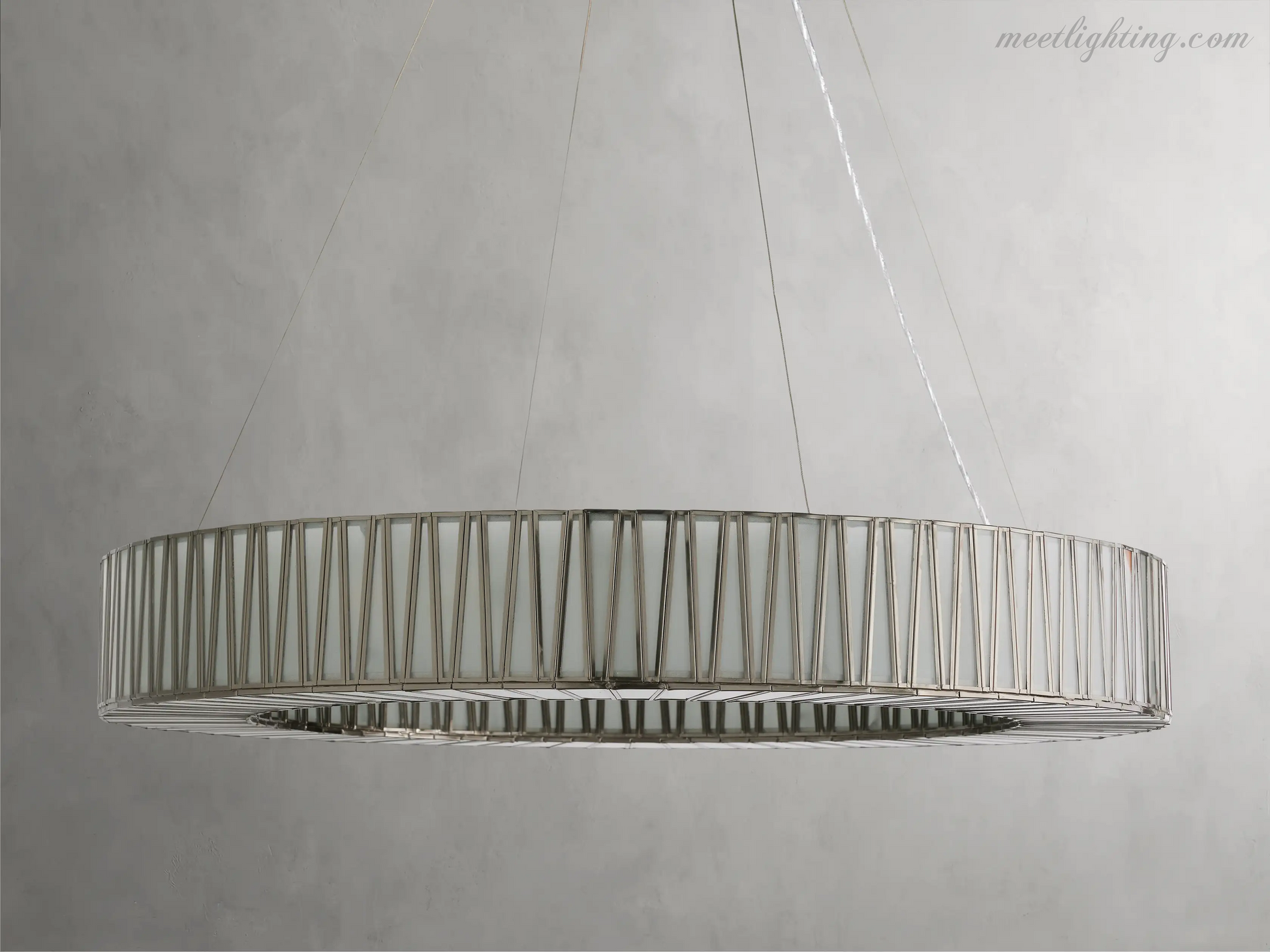 Jeunet Round Chandelier-Meet Lighting