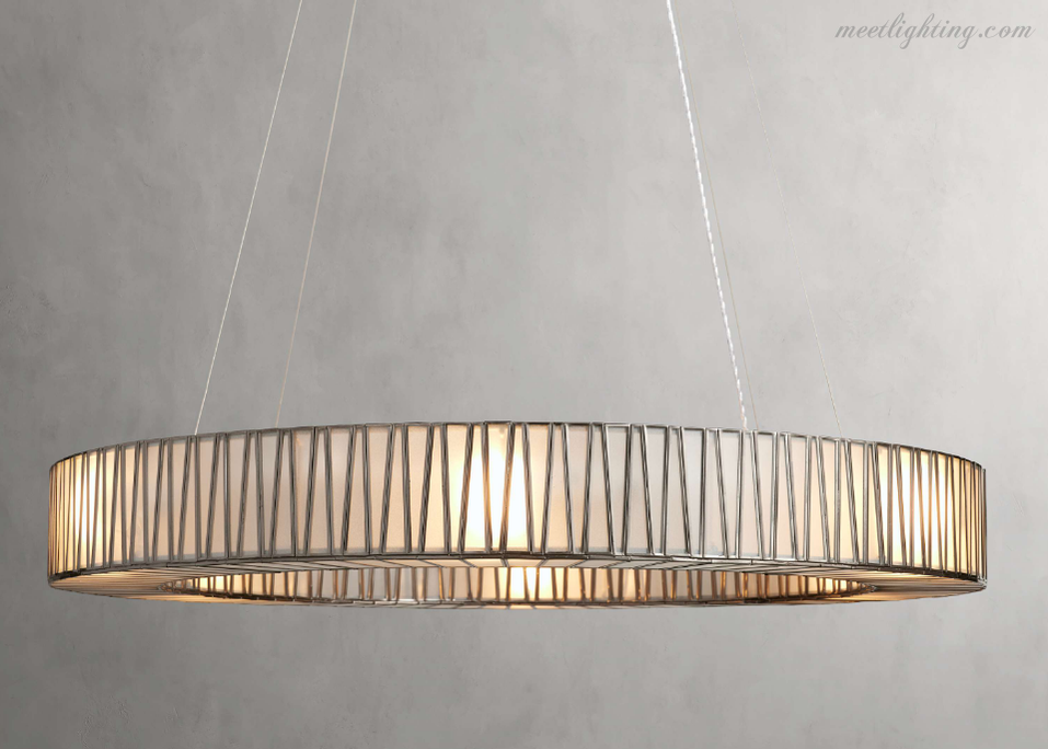 Jeunet Round Chandelier-Meet Lighting