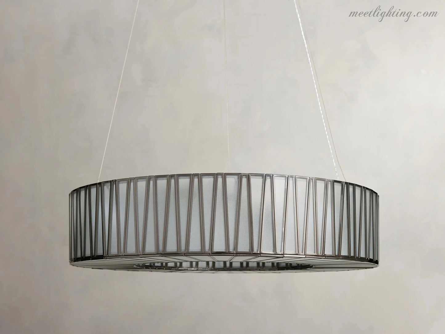 Jeunet Round Chandelier-Meet Lighting