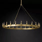 Camino Vintage Candelabra/Filament Round Chandelier