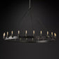 Camino Vintage Candelabra/Filament Round Chandelier