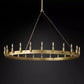 Camino Vintage Candelabra/Filament Round Chandelier