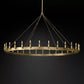 Camino Vintage Candelabra/Filament Round Chandelier