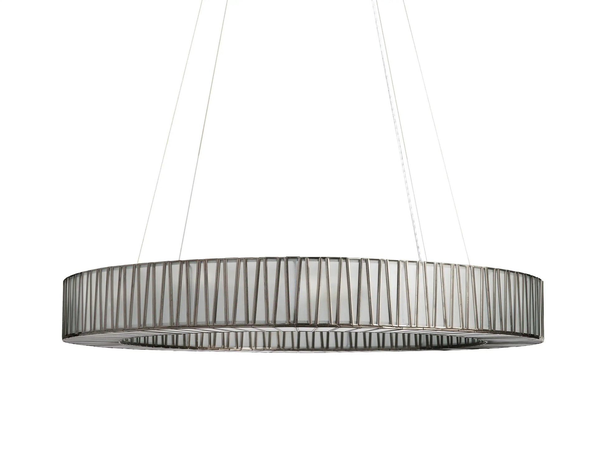 Junet Round Chandelier 24"W 42"W-Meet Lighting