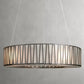 Junet Round Chandelier 24"W 42"W-Meet Lighting