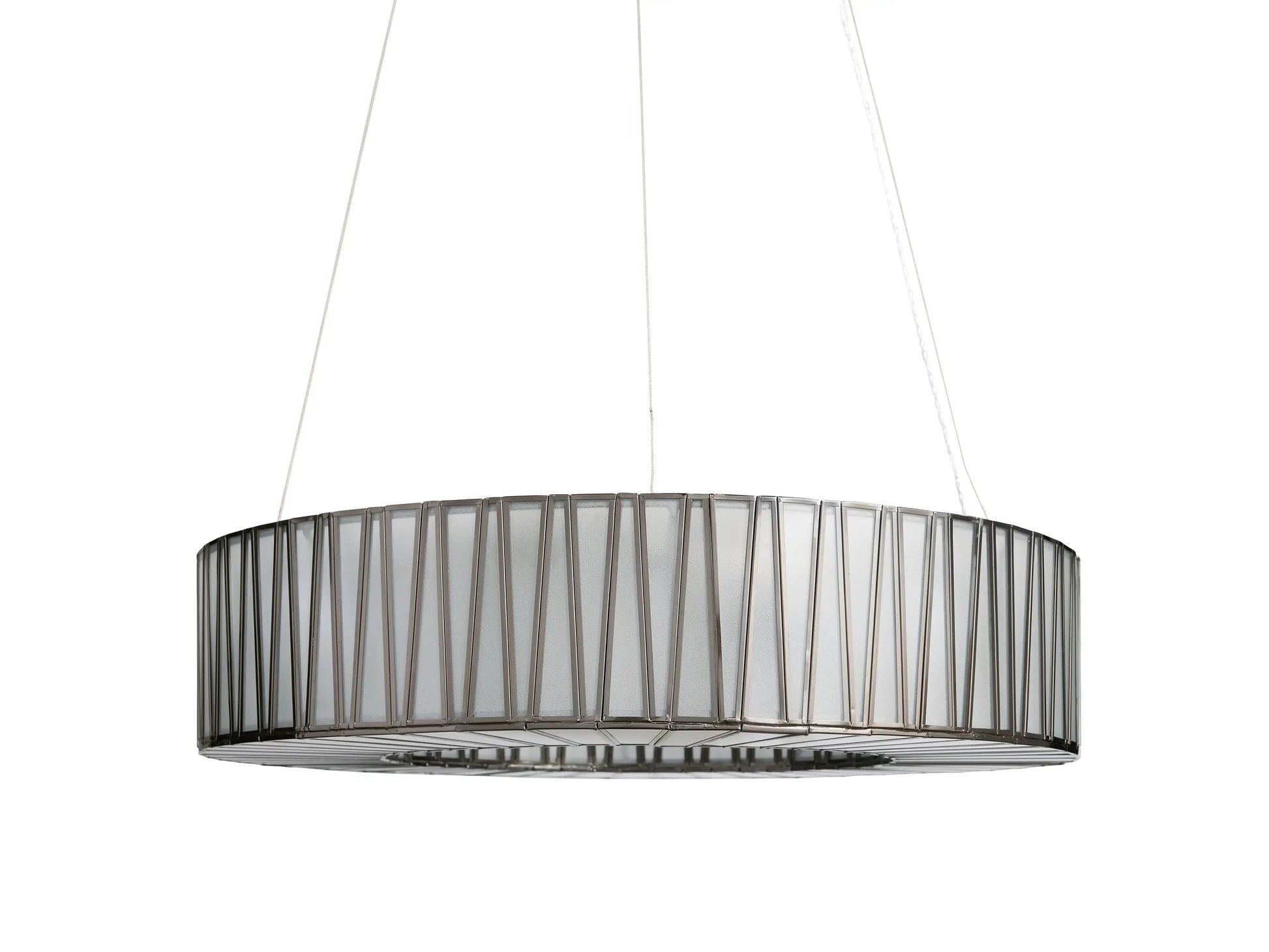 Junet Round Chandelier 24"W 42"W-Meet Lighting