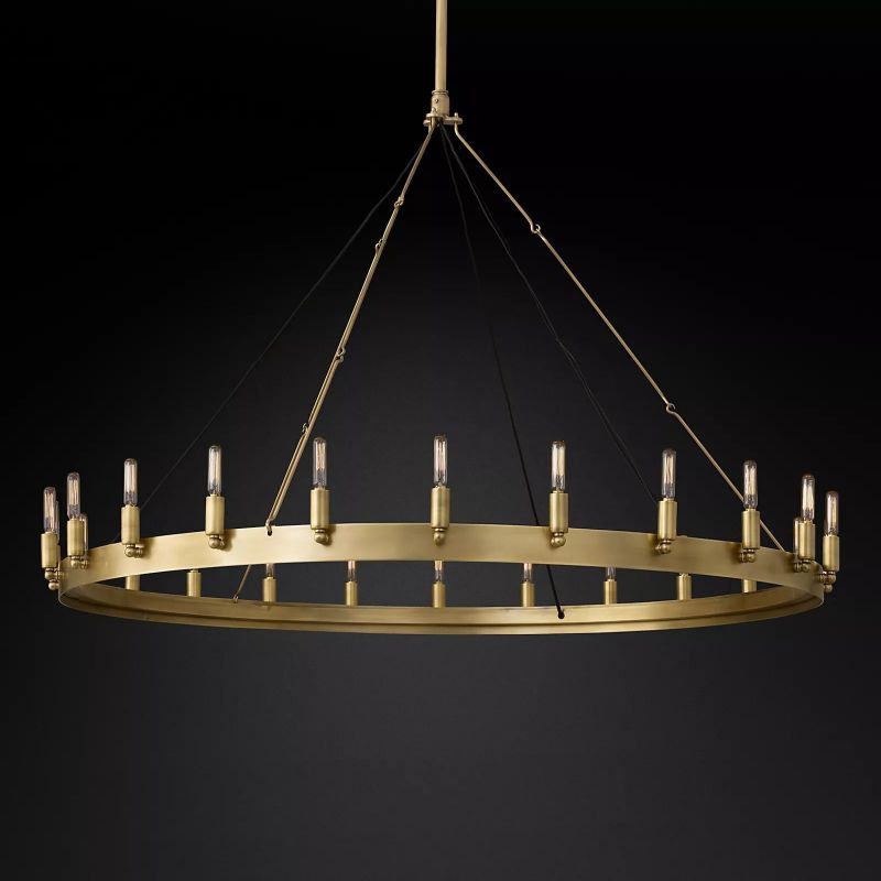 Camino Vintage Filament Round Chandelier - thebelacan