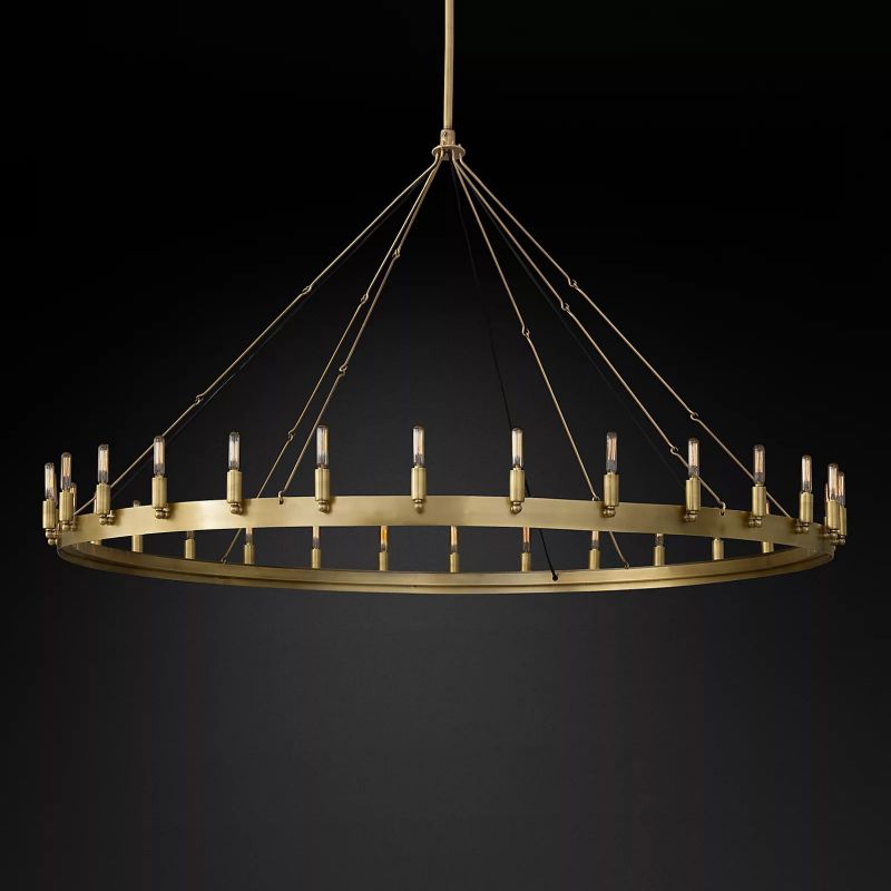 Camino Vintage Filament Round Chandelier - thebelacan