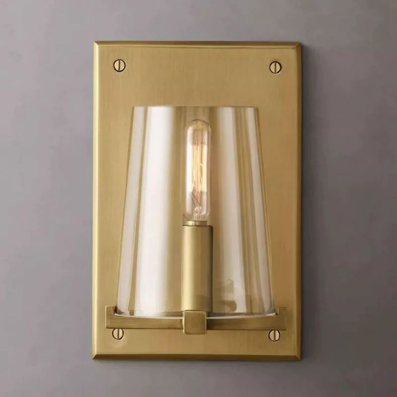 Karous Glass Wall Sconce-Meet Lighting