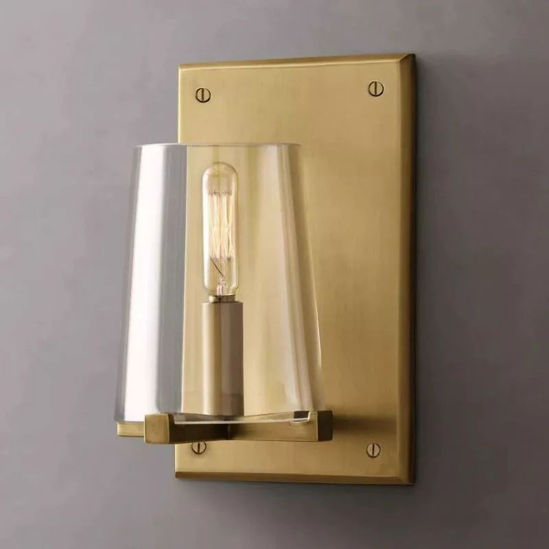 Karous Glass Wall Sconce-Meet Lighting