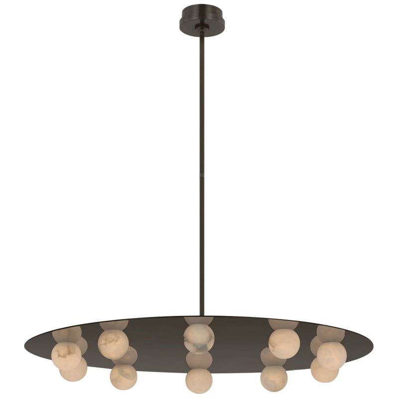 Kelly Wearstler Alabaster Pertica 36" Chandelier-MEET LIGHTING