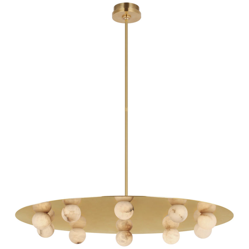 Kelly Wearstler Alabaster Pertica 36" Chandelier-MEET LIGHTING