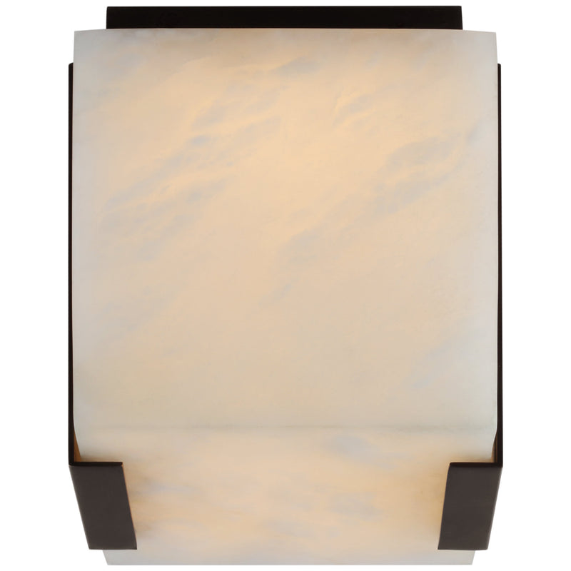 Kelly Wearstler Covet Tall Clip Alabaster Flushmount-Meet Lighting