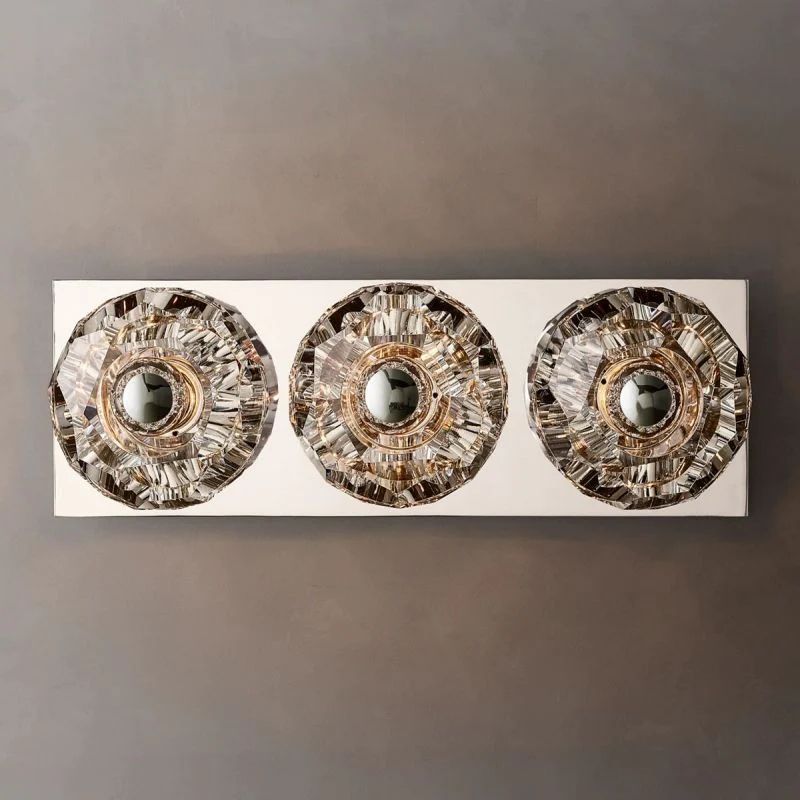 Boule Glass Linear Short Wall Sconce