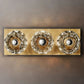 Boule Glass Linear Short Wall Sconce