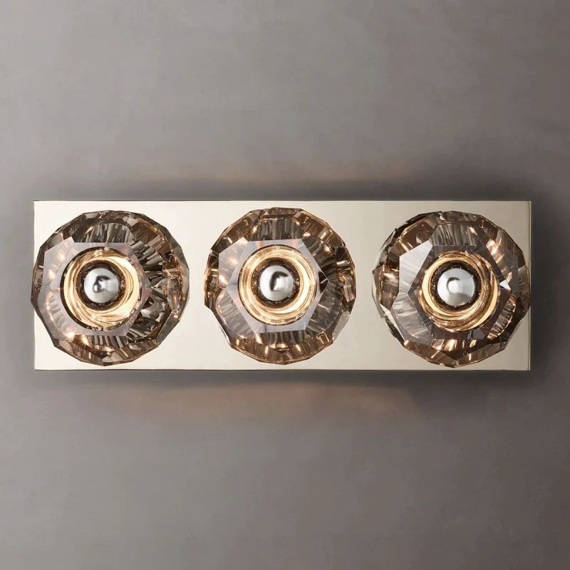 Boule Glass Linear Short Wall Sconce