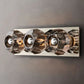 Boule Glass Linear Short Wall Sconce