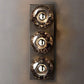 Boule Glass Linear Short Wall Sconce