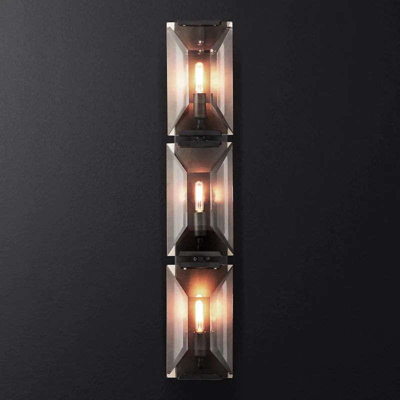 Harlow Crystal Triple Wall Sconce