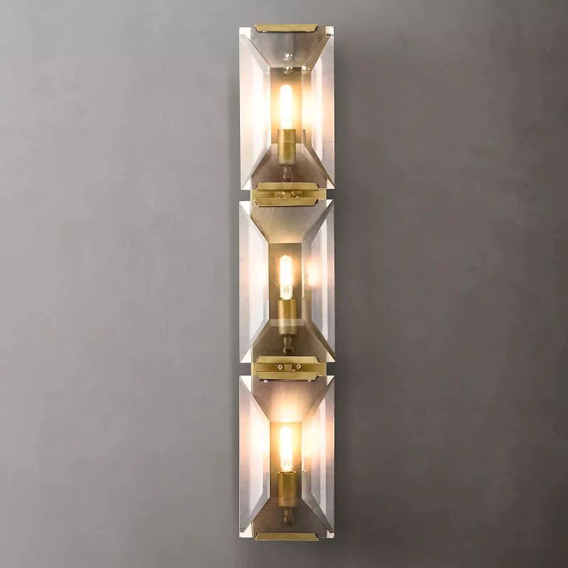 Harlow Crystal Triple Wall Sconce