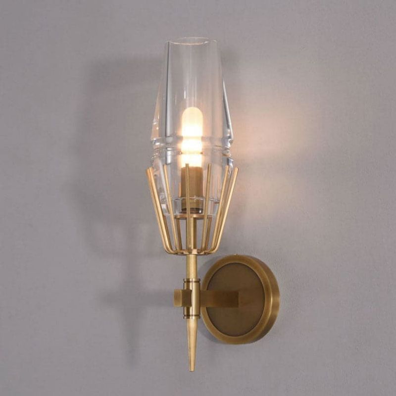 Kima Crystal Wall Sconce