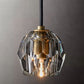 Kristal Glass Cord Pendant chandeliers for dining room,chandeliers for stairways,chandeliers for foyer,chandeliers for bedrooms,chandeliers for kitchen,chandeliers for living room Rbrights Lacquered Burnished Brass Smoke 