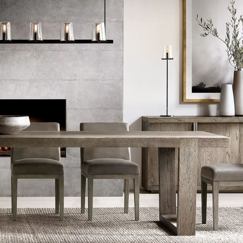 Kuseau Glass Linear Chandelier 60"-MEET LIGHTING