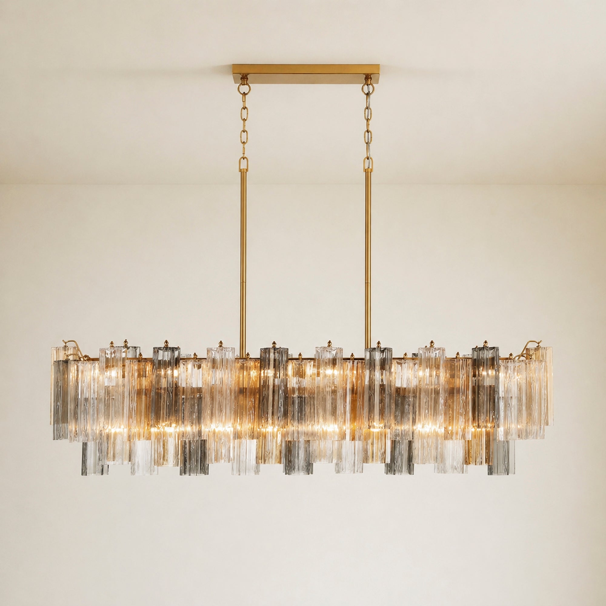 Addis Linear Chandelier by Meetlighting