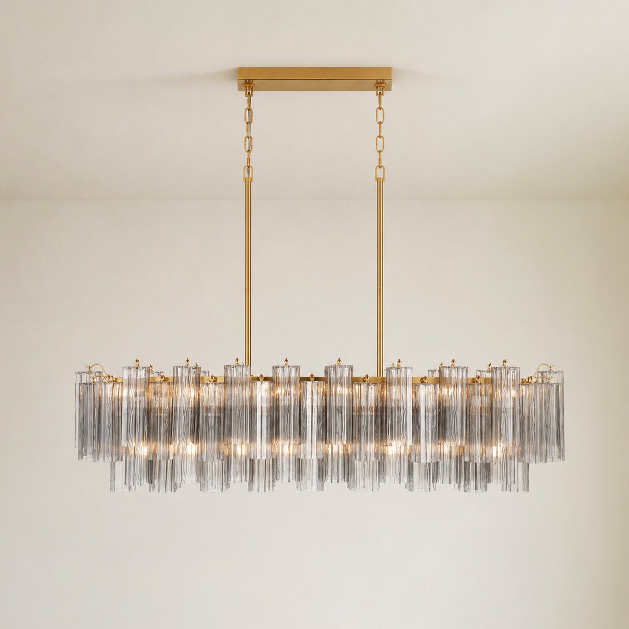 Addis Linear Chandelier by Meetlighting