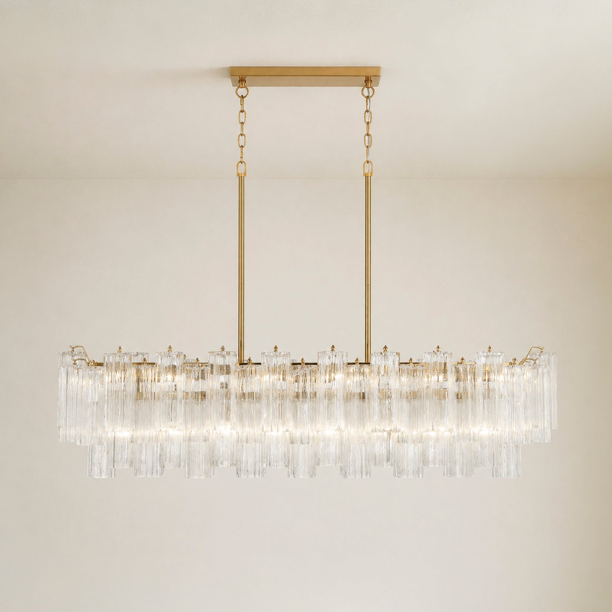 Addis Linear Chandelier by Meetlighting
