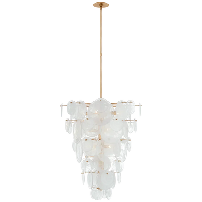 Talia Cascading Chandelier 30", Nordic Creative Island Chandelier for Home Decoration