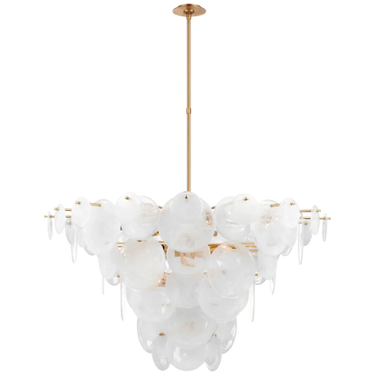 Talia Large Grass Chandelier 48", Modern Pendants Light for Dining Table