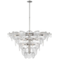 Talia Large Grass Chandelier 48", Modern Pendants Light for Dining Table