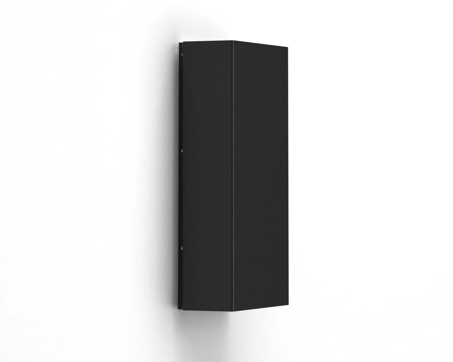 Squared Outdoor Wall Sconce - Black