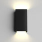 Squared Outdoor Wall Sconce - Black