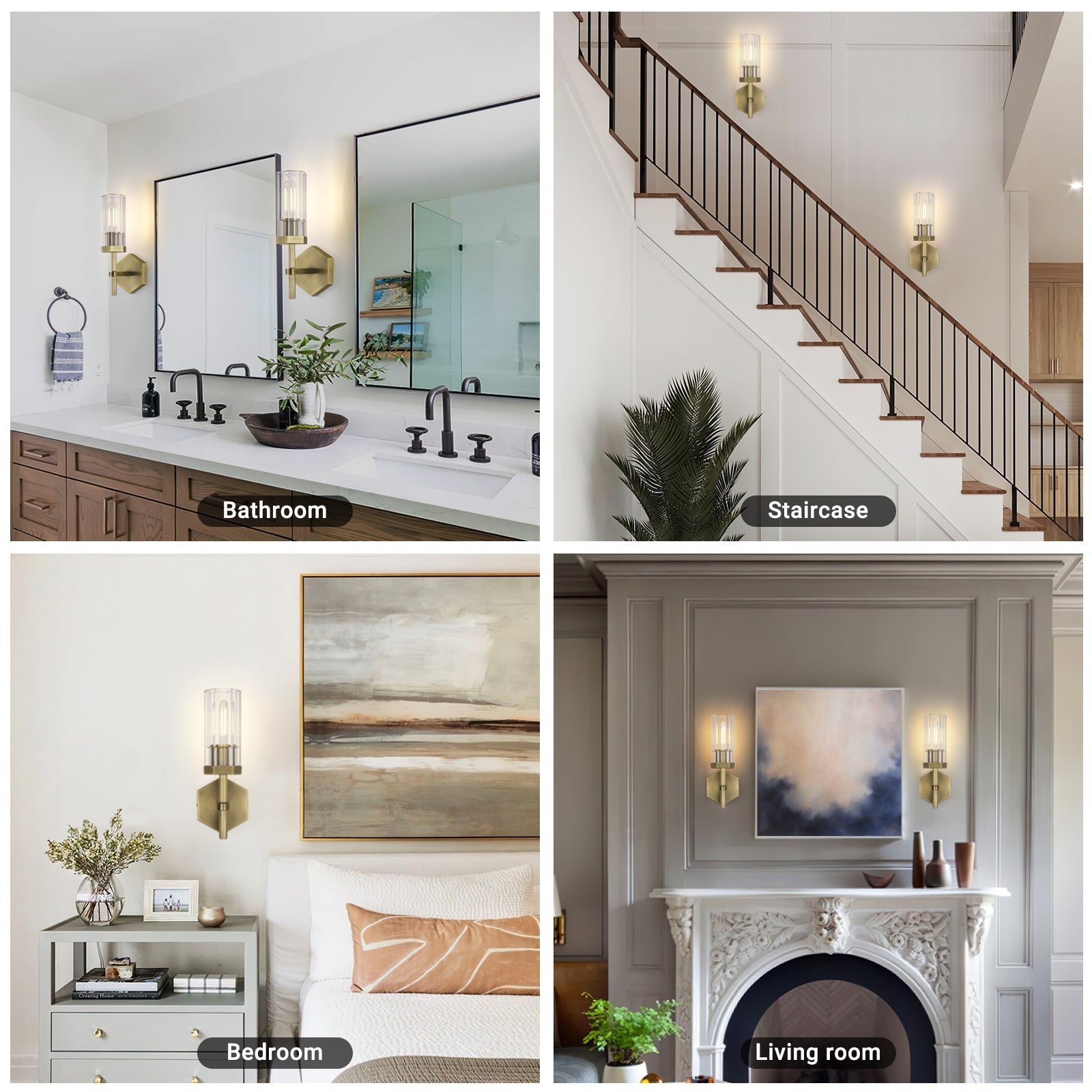 Lambert Hexagonal Sconce-Meet Lighting