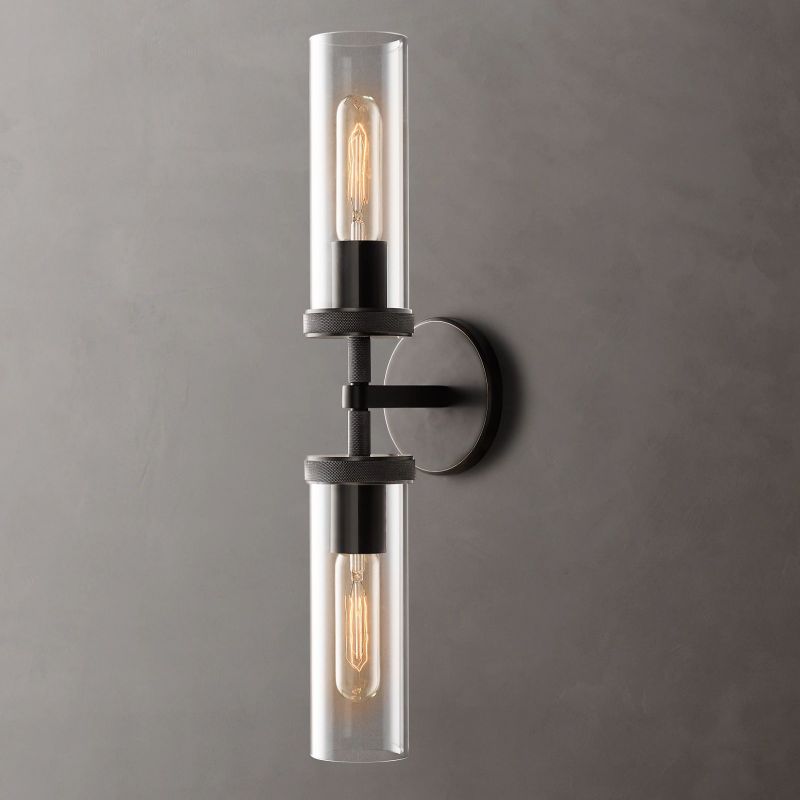 Lambert Knurled Sconce-Meet Lighting