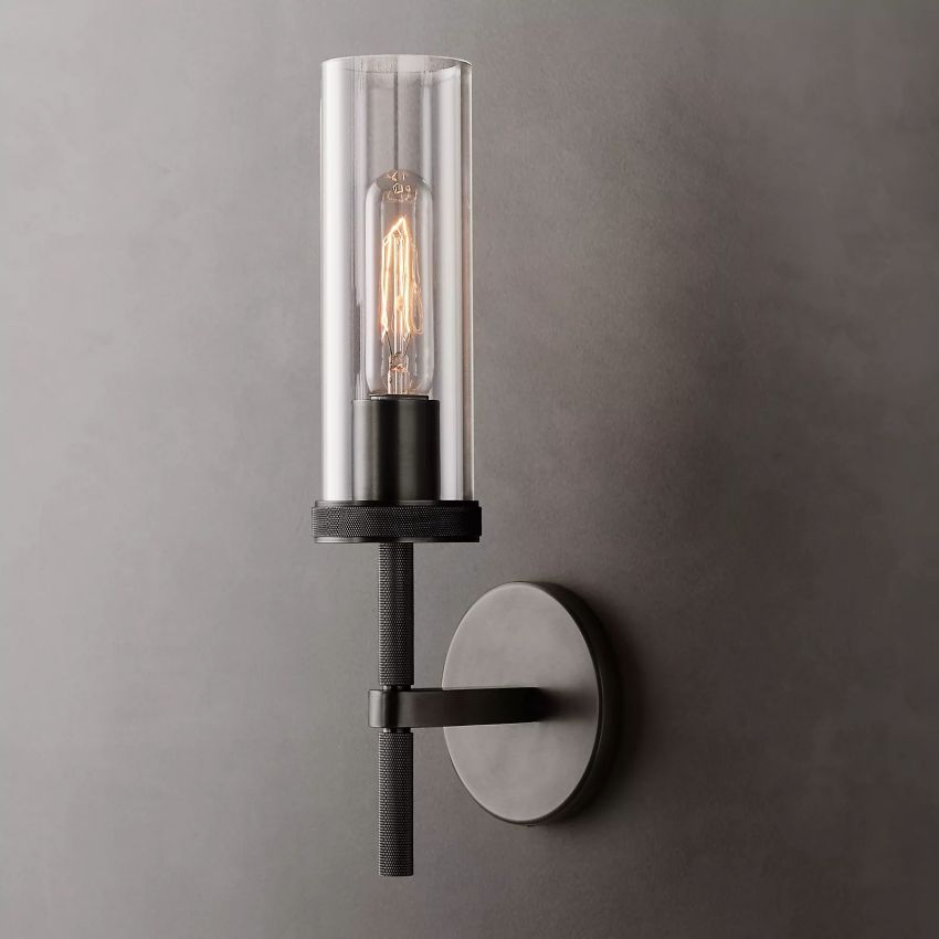 Lambert Knurled Sconce-Meet Lighting